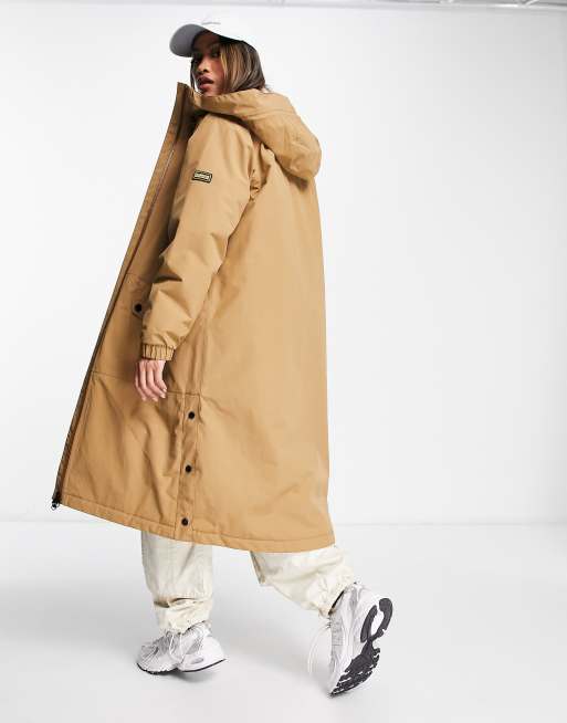 Barbour ladies long waterproof hot sale coat