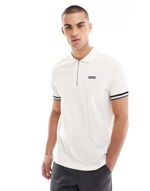 Barbour International – Buxton – Polohemd in Flüsterweiß