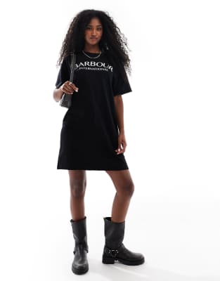 Barbour International - Cali - Kleid in Schwarz