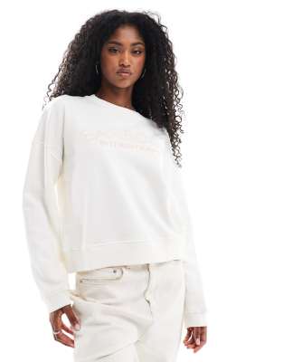 Barbour International - Cali - Sweatshirt in Ecru-Neutral