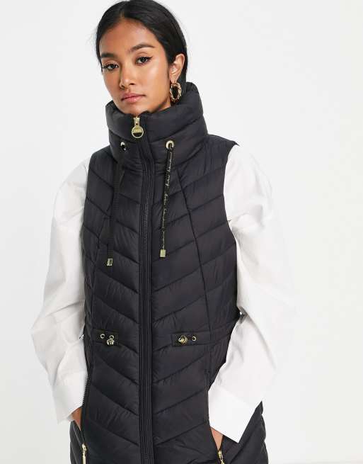 Barbour international gilet womens hotsell