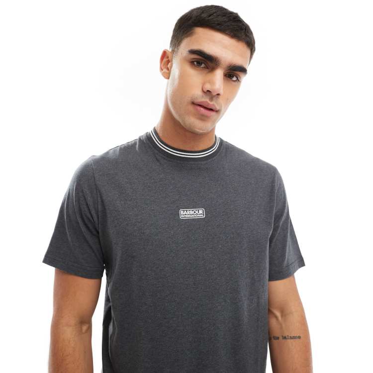 Tシャツ・カットソー BARBOUR Men T-shirt Grey MTS1295 CR11 207562481-1-asphaltmarl?$
