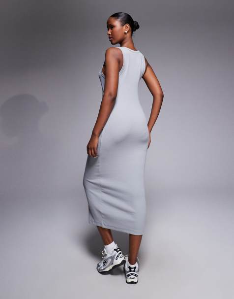 Grey Midi Dresses | Shop at ASOS