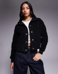 [Barbour International] Barbour International Chloe fleece jacket in black 18 Black