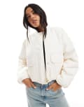 [Barbour International] Barbour International costello jacket in ecru-Neutral 18 neutral