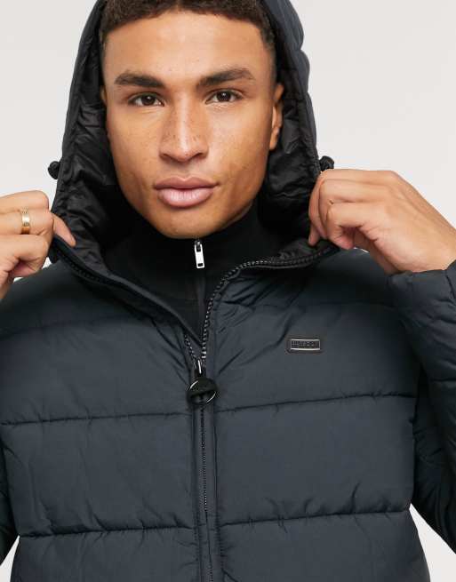 Barbour international court hot sale quilted jacket mens