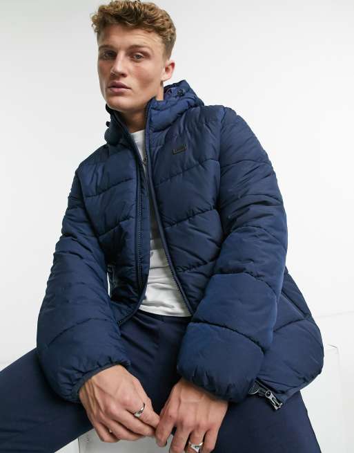 Barbour international court store quilted jacket