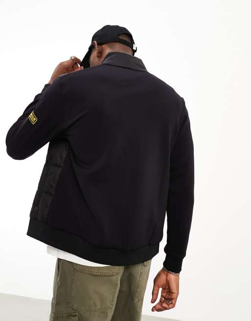 Barbour trail zip hot sale through sweat jacket