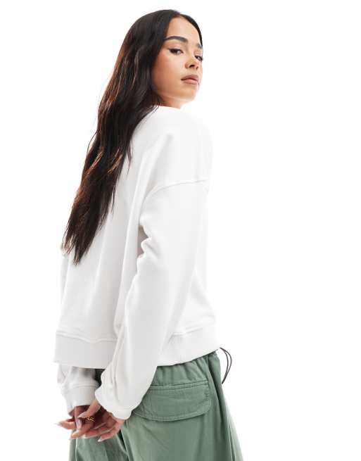 Barbour International - Dakota - Felpa girocollo bianca, 4 di 4