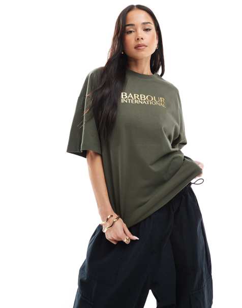 Barbour International Dakota t-shirt in envy - view 1
