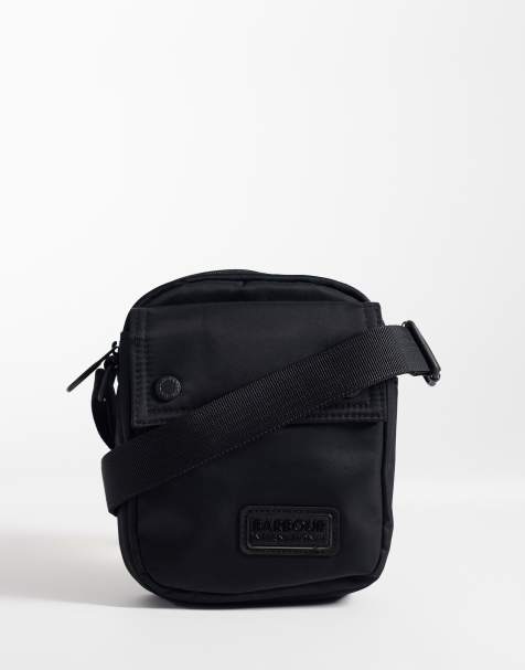 Barbour International Daleson cross body bag in black - view 1