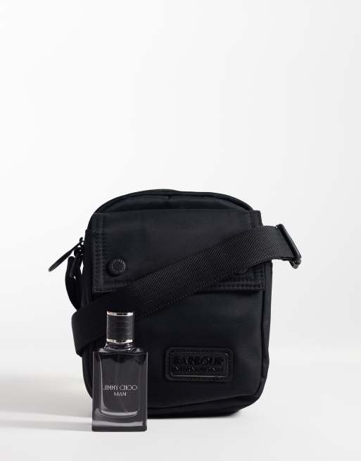 Barbour International Daleson cross body bag in black, 2 of 4