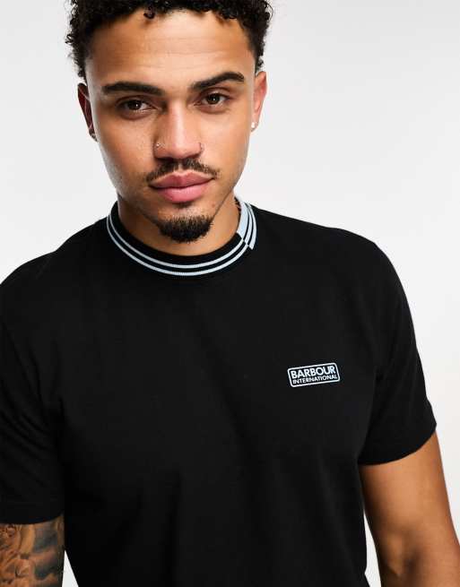 Barbour International Darley t-shirt in black | ASOS