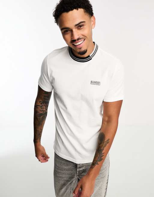 Barbour International Darley t-shirt in white | ASOS