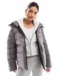 [Barbour International] Barbour International Della puffer jacket in chrome silver 10 Chrome