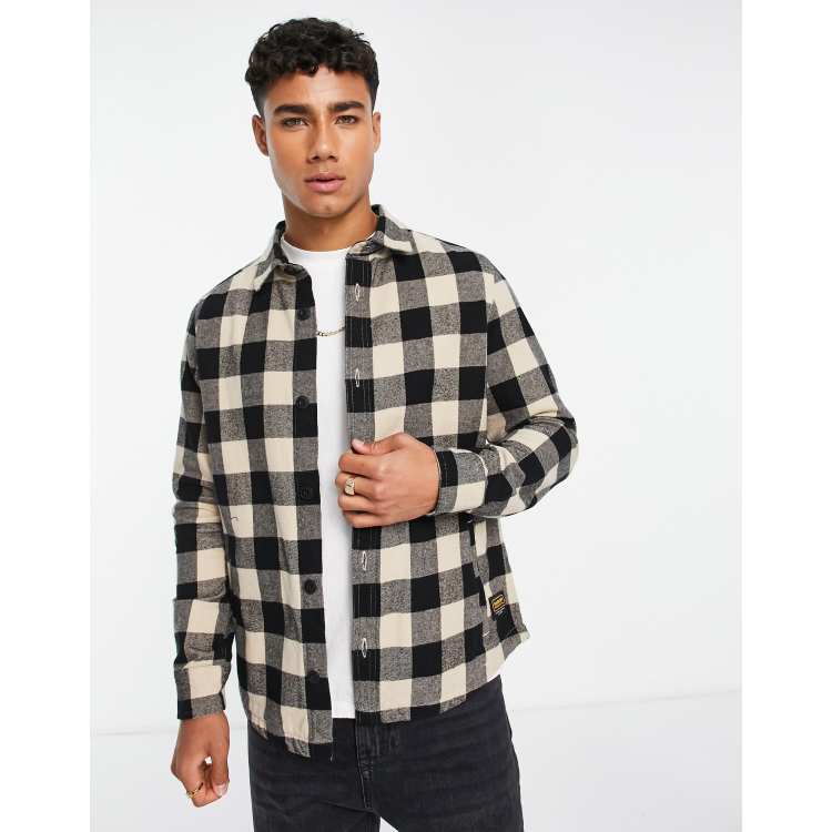 Barbour check hot sale shirt