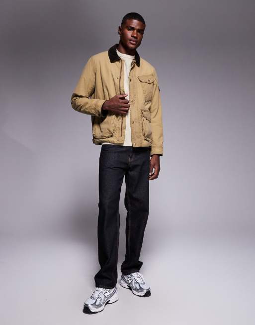Barbour International - Drifter - Giacca cerata color sabbia , 2 di 5