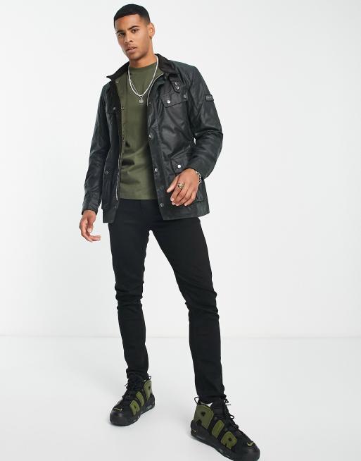 Barbour International - Duke - Giacca cerata verde