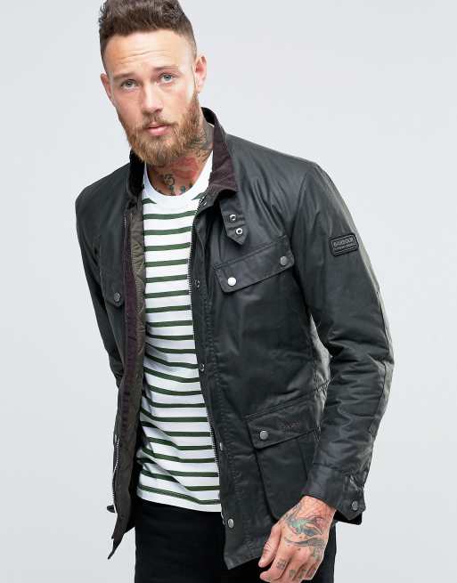 Barbour on sale international wachsjacke