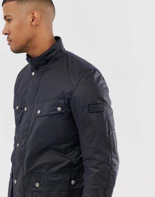 barbour international wachsjacke duke