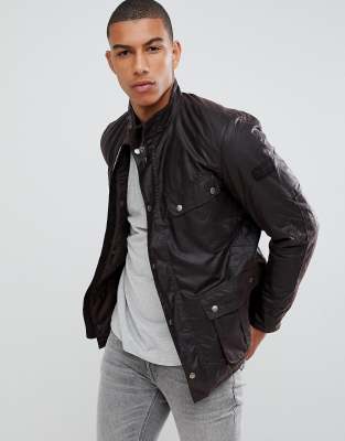 barbour duke jacket Grey