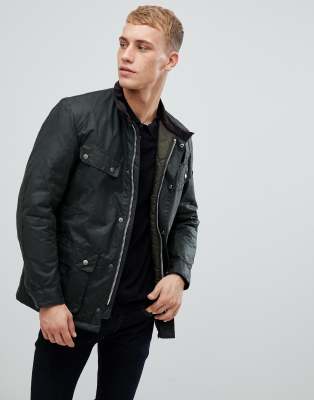 Barbour International Duke wax jacket 