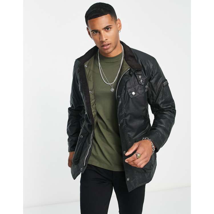 Barbour duke sale jacket sage