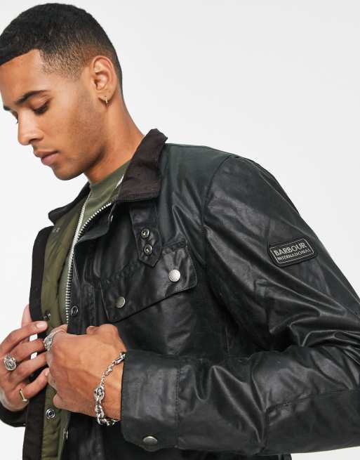 Barbour duke best sale jacket mens