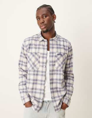 Barbour International Barbour International dulwich brushed check shirt in royal blue check