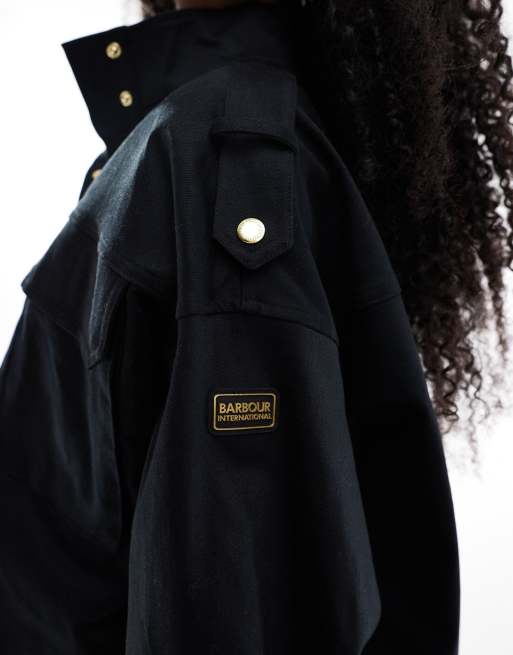 Barbour International – Electra – Svart cargojacka, 3 av 4