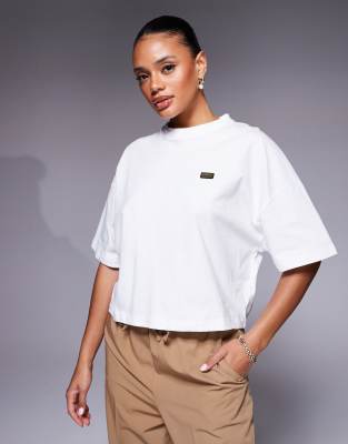 Barbour International Barbour international elle boxy fit t-shirt in white