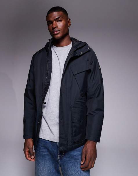 Barbour International – Endley – Czarna kurtka przeciwdeszczowa - view 1