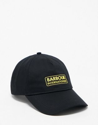 Barbour International Endurance logo cap in black - ASOS Price Checker