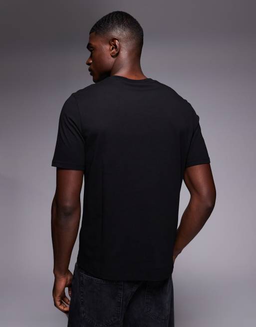 Barbour International – Essential – Czarny T-shirt z grafiką, 3 z 5