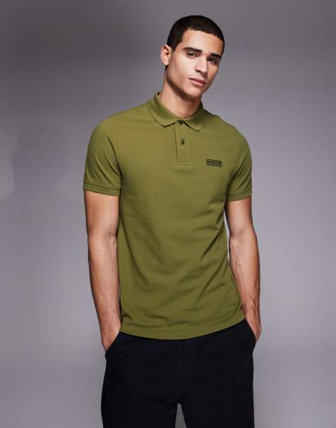 Barbour International - Essential - Polo color henné bruciato - view 1