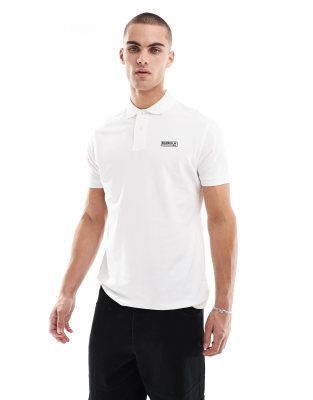 Barbour International Barbour International essential polo shirt in white