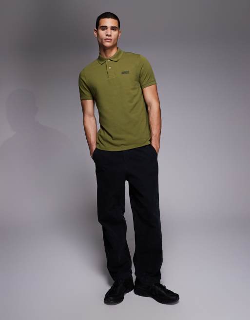 Barbour International - Essential - Poloshirt in gebrand henna, 2 van 5