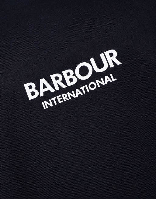Barbour International - Formula - Oversized T-shirt i sort - Kun hos ASOS, 5 af 5