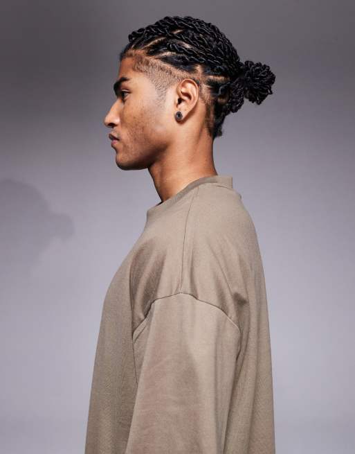 Barbour International - Formula - Oversized T-shirt in kaki, exclusief bij ASOS, 4 van 5