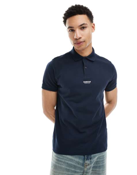 Barbour International - Formula - Polo in marineblauw, Exclusief bij ASOS - view 1