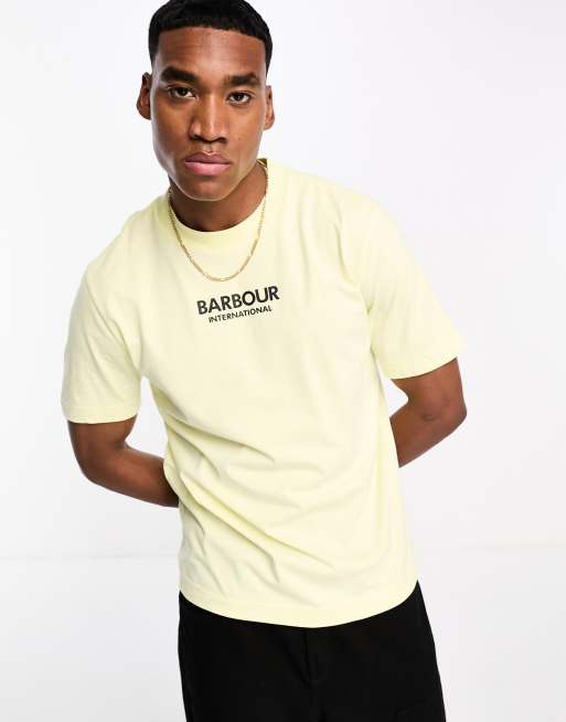 Barbour t sale shirt yellow