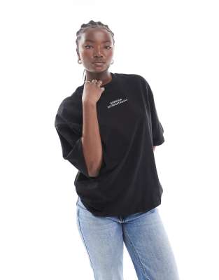 Barbour International Barbour International Franchesca logo t-shirt in black