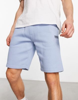 Barbour International Grant sweat shorts in blue