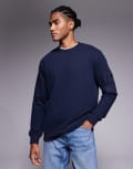 [Barbour International] Barbour International Grip crew neck sweatshirt in navy Chest 40 navy