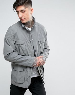 mens grey barbour jacket