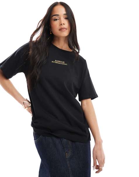 Barbour International Harlow t-shirt in black 