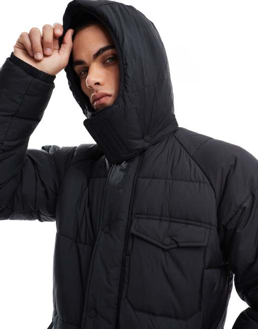 Barbour International – Haze – Pufferjacke in Schwarz, 3 von 4