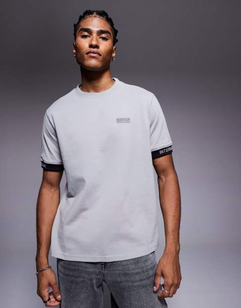 Barbour International Heim t-shirt in ultimate grey - view 1