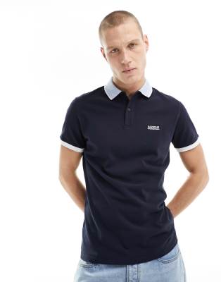 Barbour International Barbour International Howall polo shirt in navy