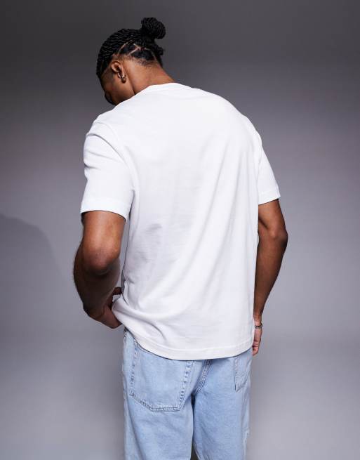 Barbour International - Hvid t-shirt med løkkeprint, 3 af 5